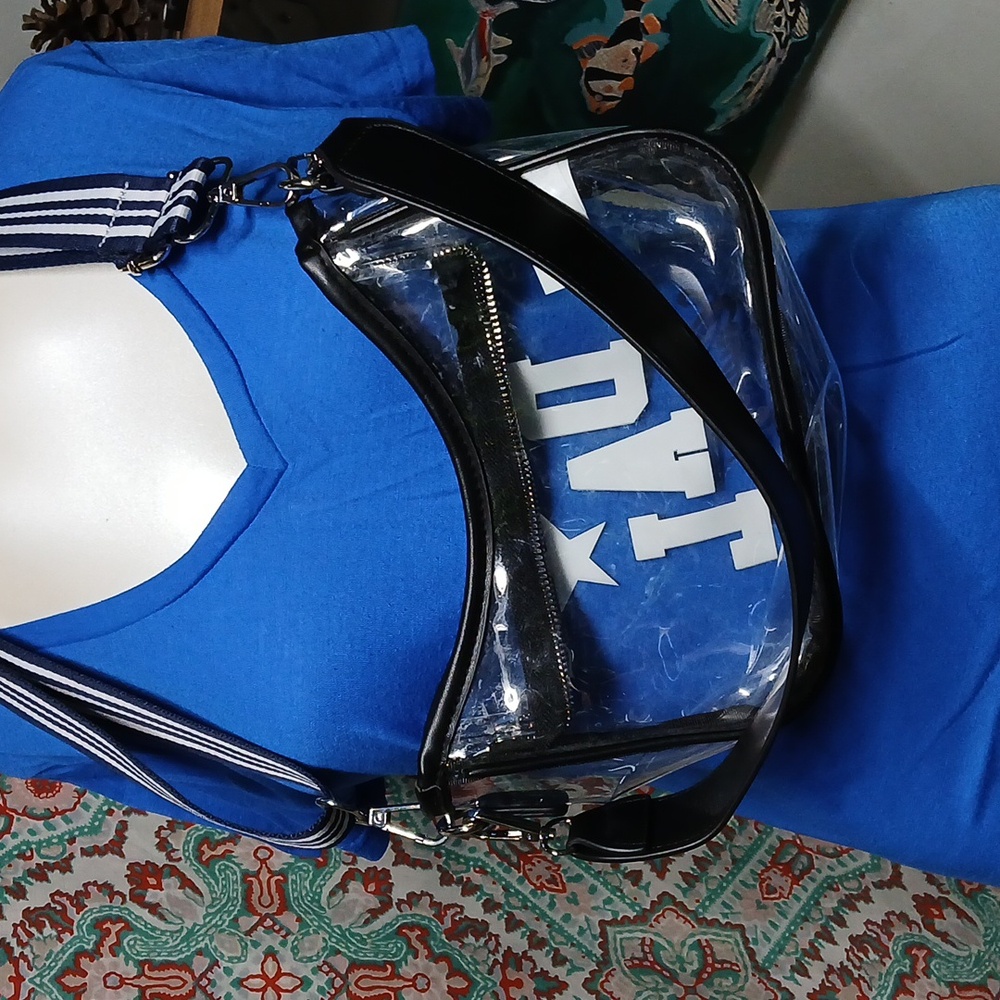 Wear by Erin Andrews Clear Dallas Cowboys Bag - Picture 10 of 14